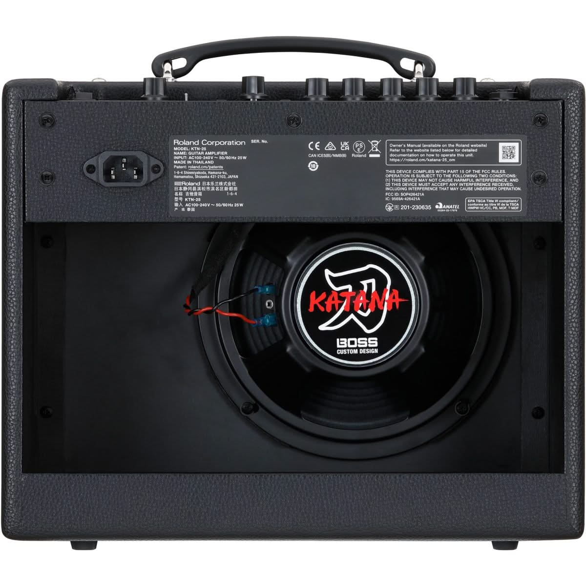 Boss Katana 25 Compact 25W Guitar Amp Combo