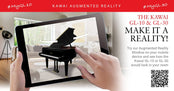 Kawai GL30 166cm Grand Piano; Polished Ebony