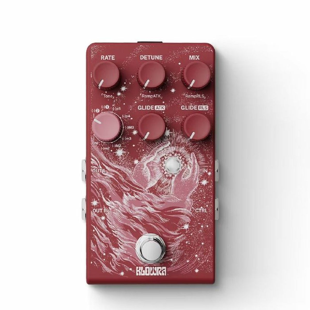 Klowra Effects Vein Pitch Shifter Pedal | With FREE Pedal Topper