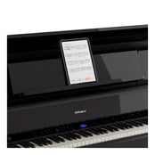 Roland LX9 Digital Piano Branded Package; Polished Ebony