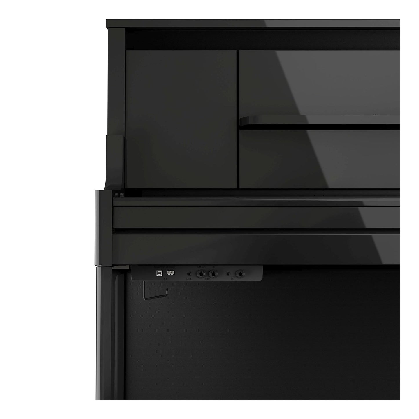 Roland LX9 Digital Piano Branded Package; Polished Ebony