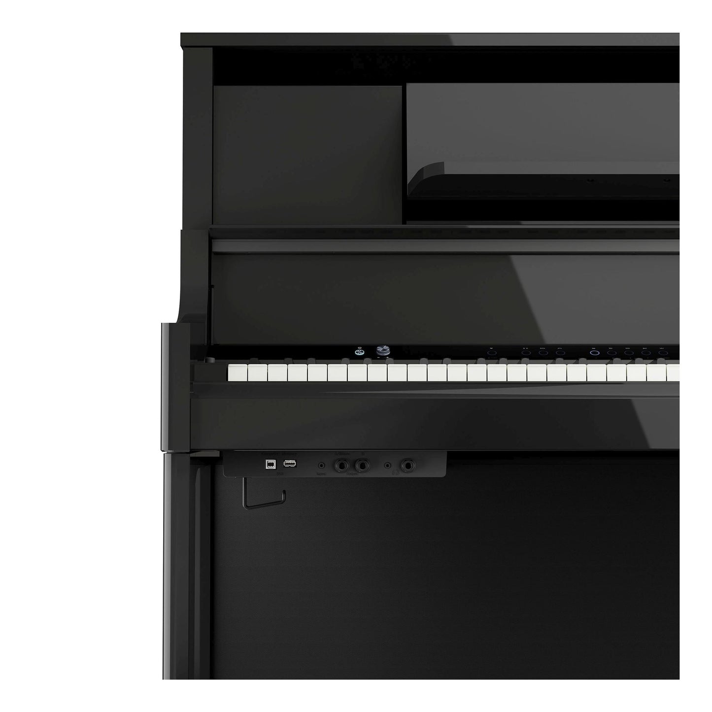 Roland LX9 Digital Piano Concert Package; Polished Ebony