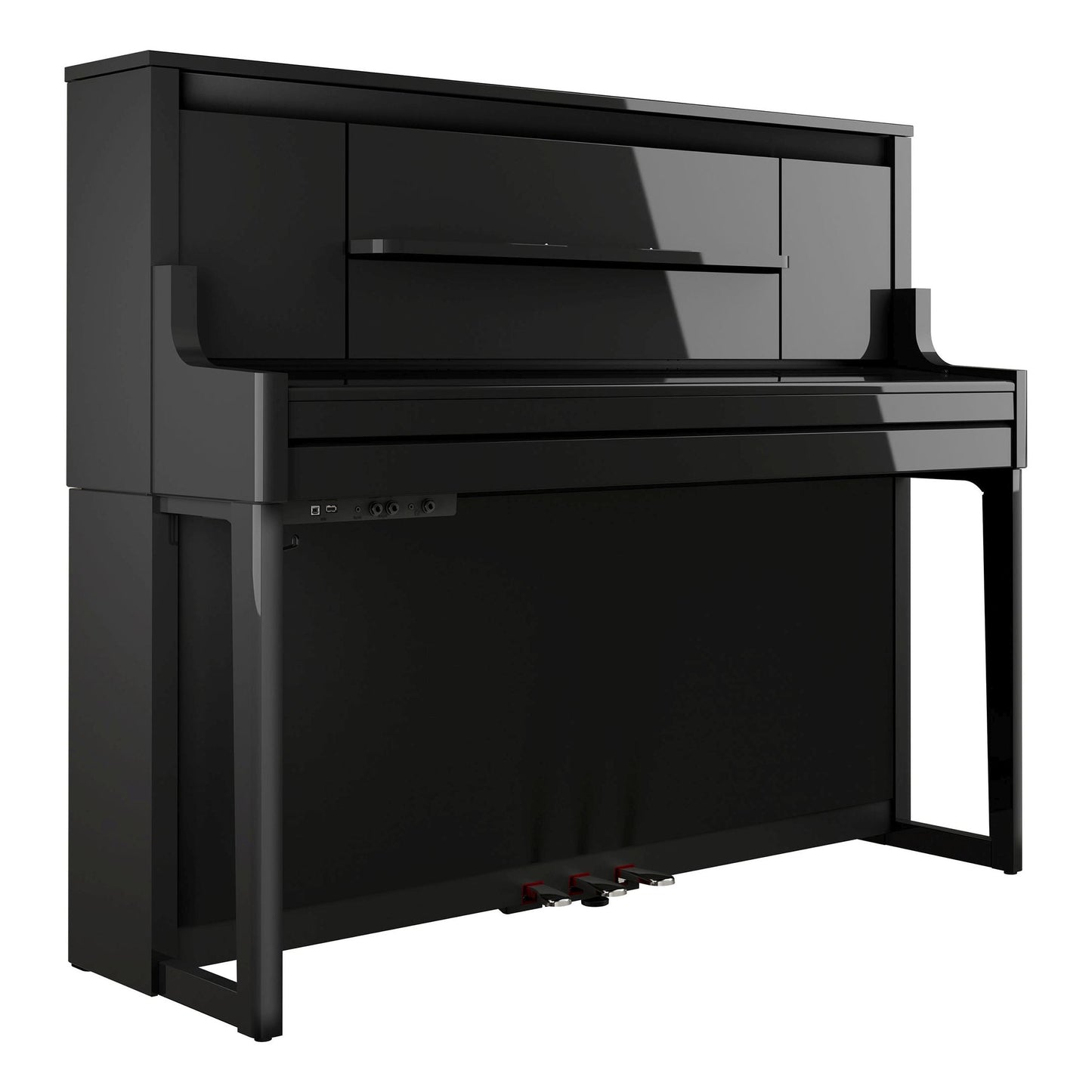 Roland LX9 Digital Piano Concert Package; Polished Ebony