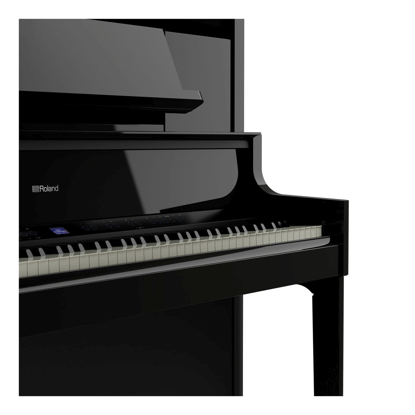 Roland LX9 Digital Piano Branded Package; Polished Ebony