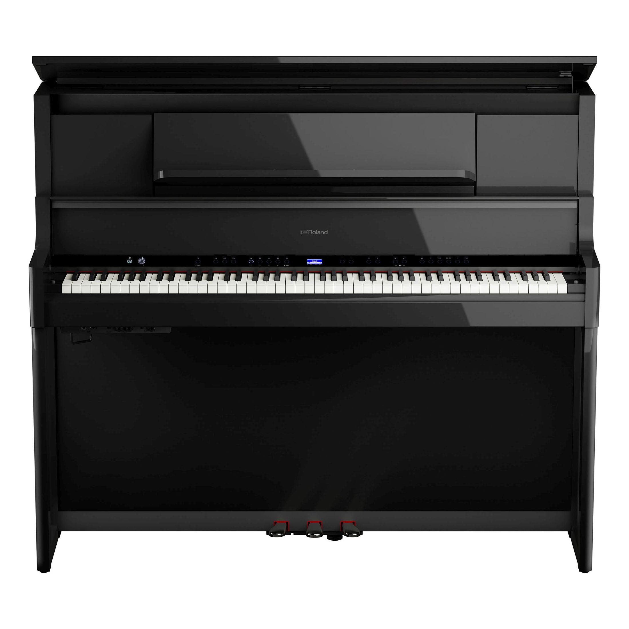 Roland LX9 Digital Piano Concert Package; Polished Ebony | Bonners