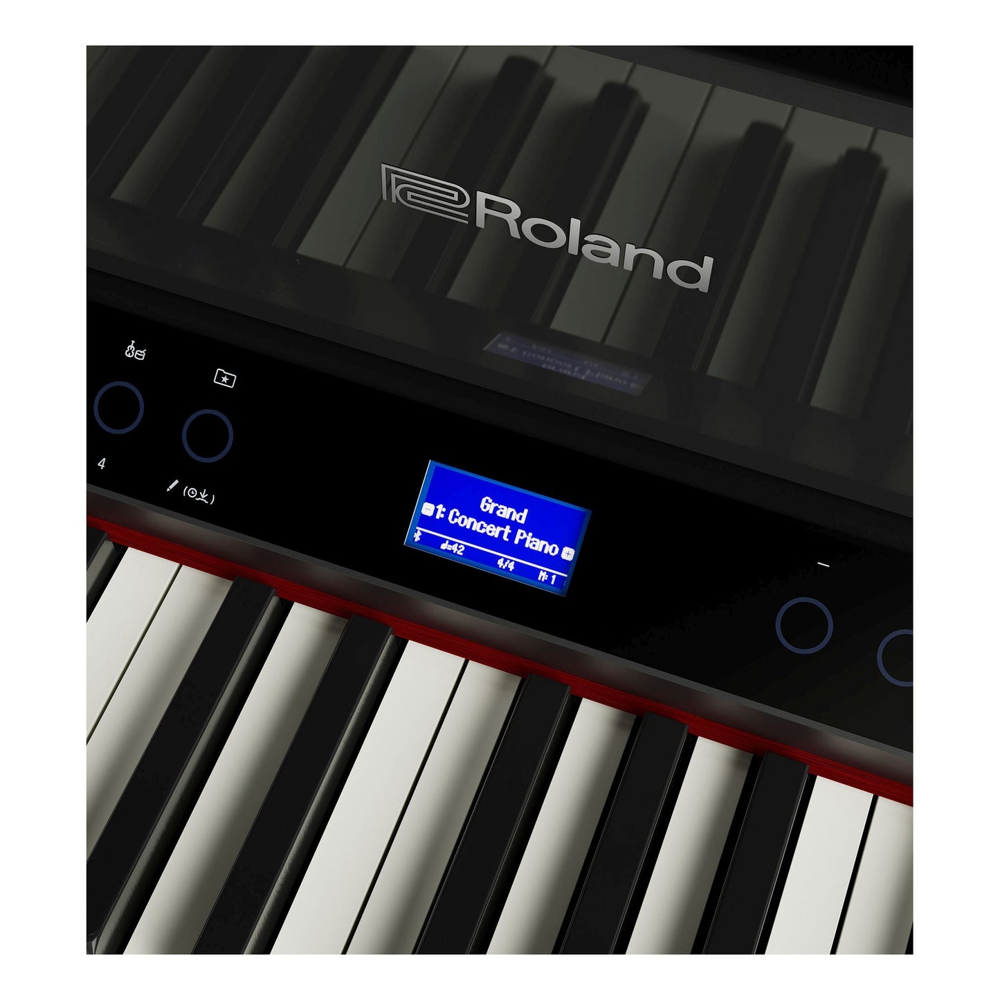 Roland LX9 Digital Piano Concert Package; Polished Ebony