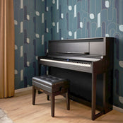 Roland LX6 Digital Piano Premium Package; Polished Ebony