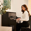 Roland LX5 Digital Piano Branded Package; Charcoal Black