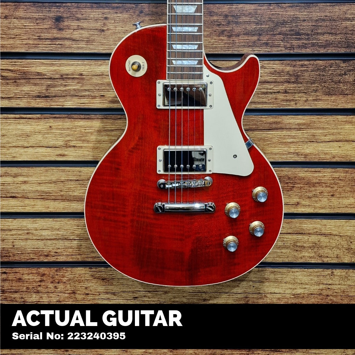 Gibson Les Paul Standard 60s Figured Top 60s Cherry | Bonners Music
