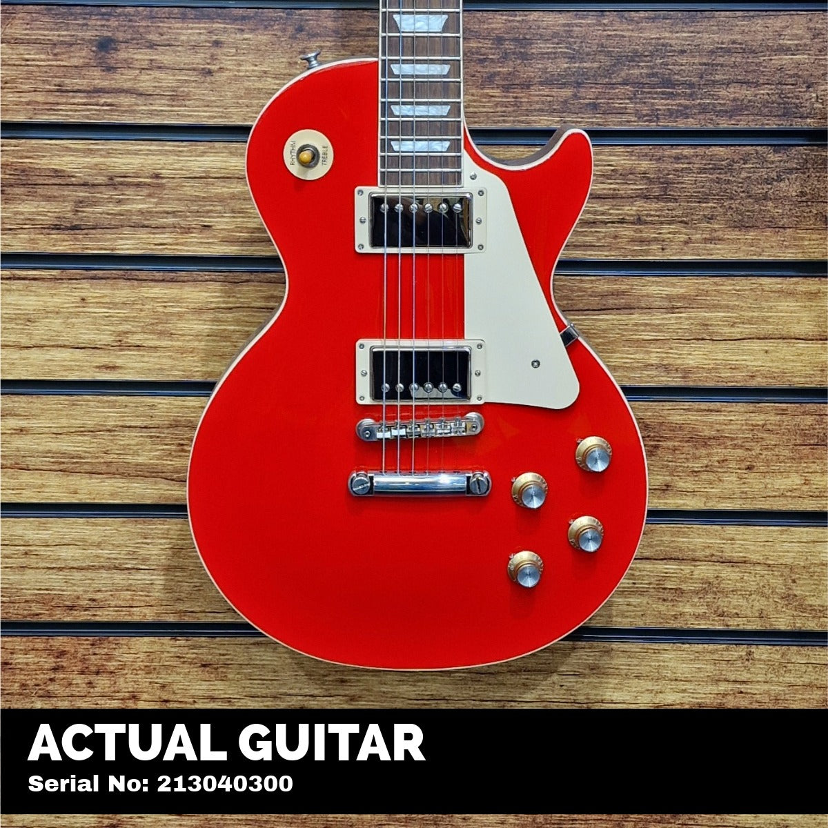 Gibson Les Paul Standard 60s Plain Top Cardinal Red Top