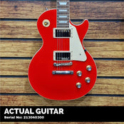 Gibson Les Paul Standard 60s Plain Top Cardinal Red Top