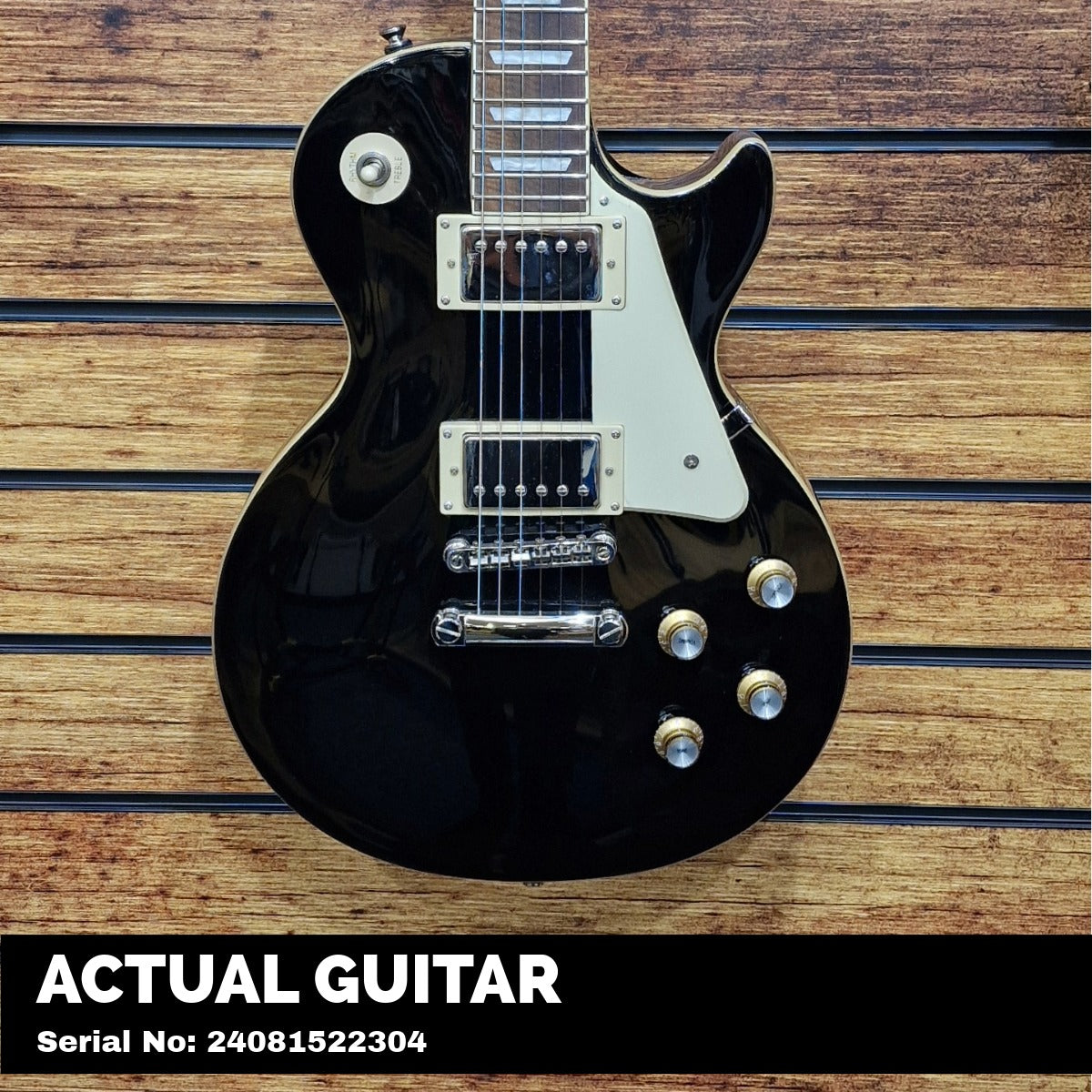 Epiphone Les Paul Standard 60s; Ebony | Bonners Music