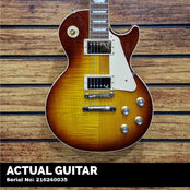 Gibson Les Paul Standard 60s Figured Top; Iced Tea | With 3 FREE Maestro Effects Pedals
