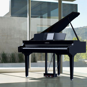 Yamaha CSP295GP Digital Grand Smart Piano; Polished Ebony