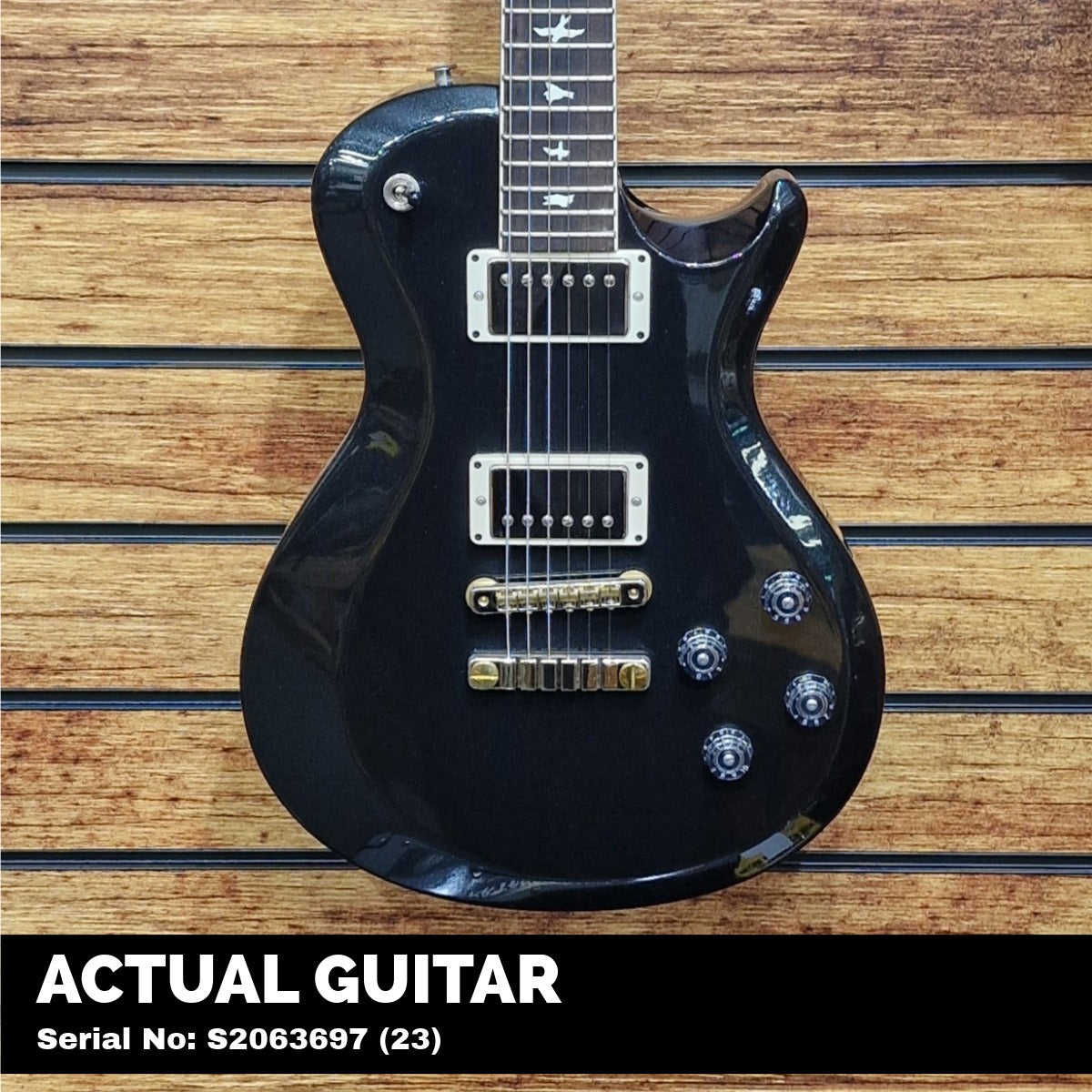 PRS Limited Edition S2 McCarty 594 Singlecut Metallic Black Guitar