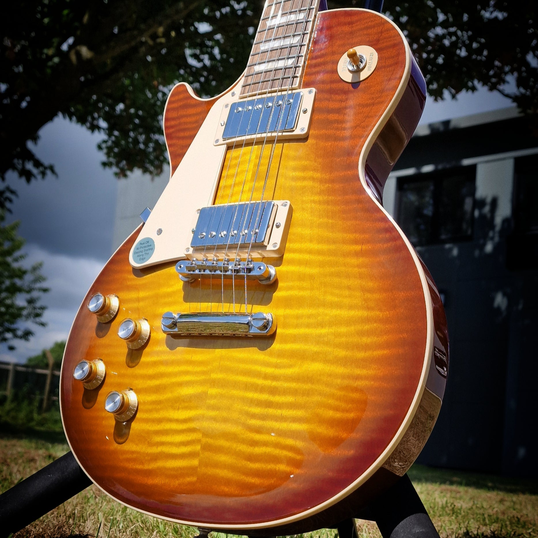 Gibson Les Paul Standard 60s (Left-handed); Iced Tea | Bonners Music