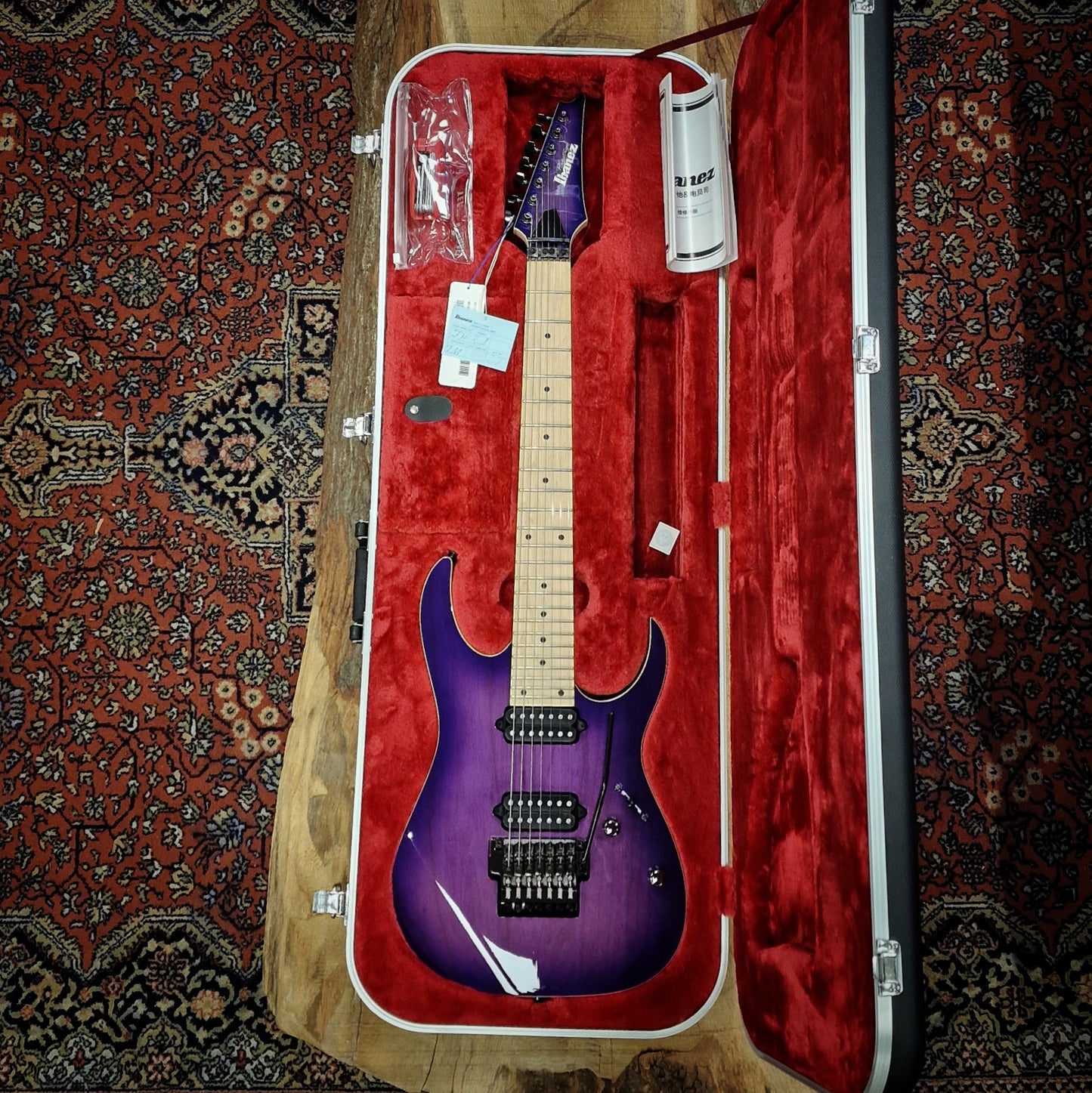 Ibanez Prestige RG752AHM 7 String Electric Guitar: Serial No: F2124712 | Second Hand