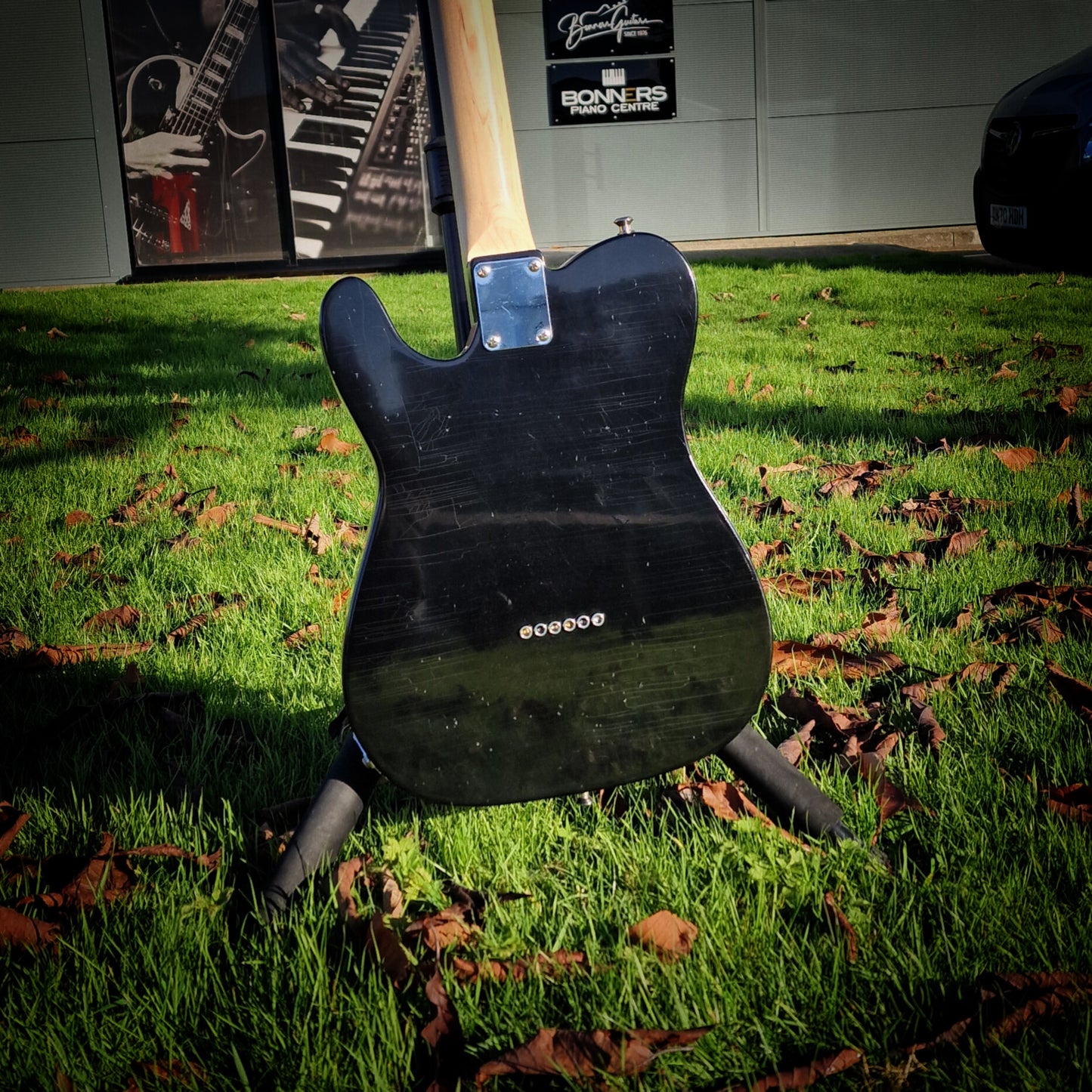 Moore Guitars Timothy Thinline; Black #004A