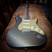 Fender Custom Shop Limited Edition Roasted Stratocaster Special NOS Electric Guitar May 2024; Aged Pewter : Serial Number: CZ579855 | Second Hand