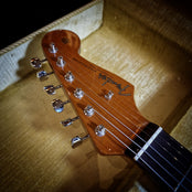Fender Custom Shop Limited Edition Roasted Stratocaster Special NOS Electric Guitar May 2024; Aged Pewter : Serial Number: CZ579855 | Second Hand