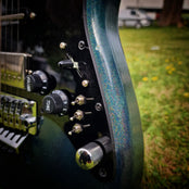 Moore Guitars Genesis; Green Sparkle #022