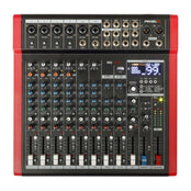 Proel MQ1222X 12-In Mixer with FX, USB, and Bluetooth