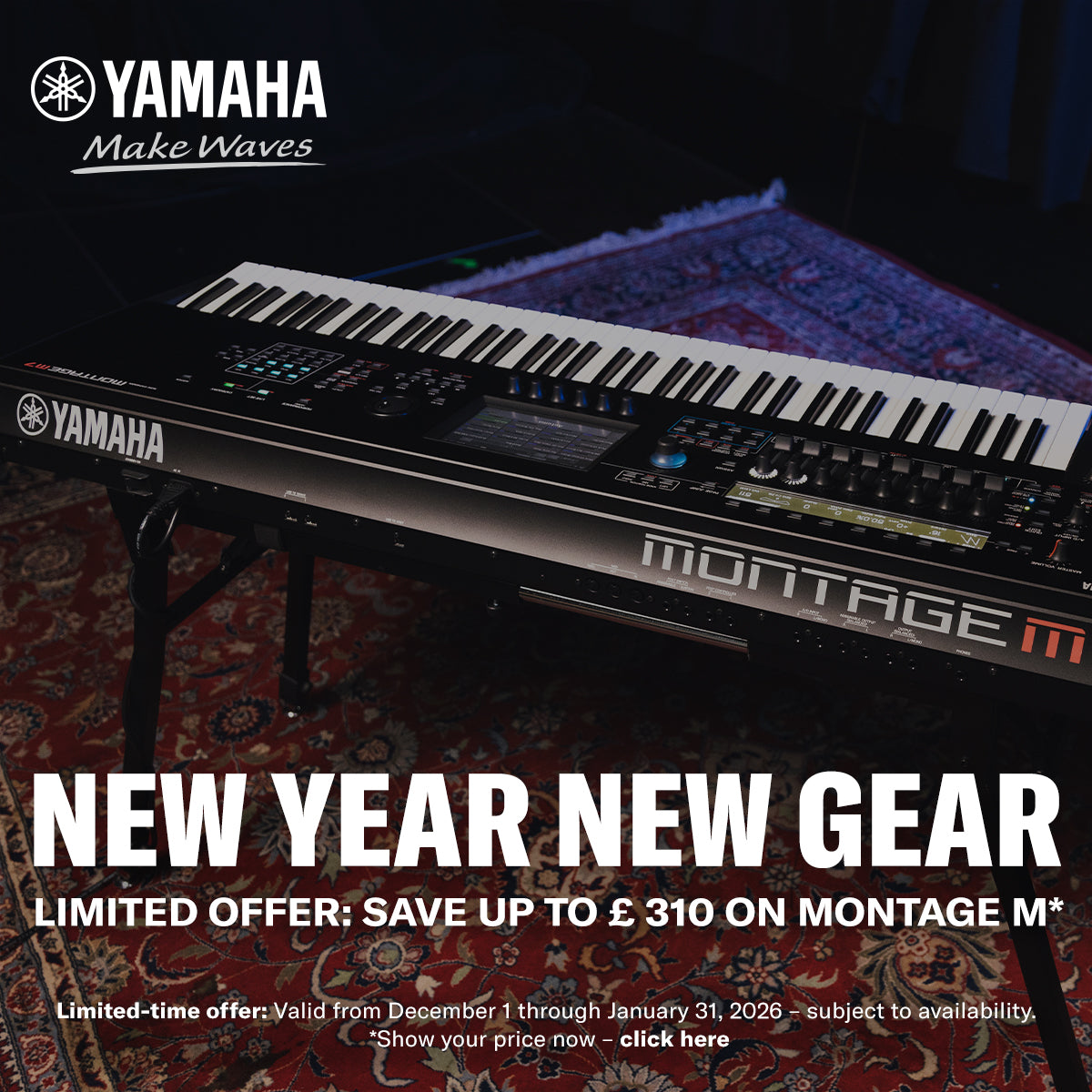 Yamaha Montage M8X Keyboard