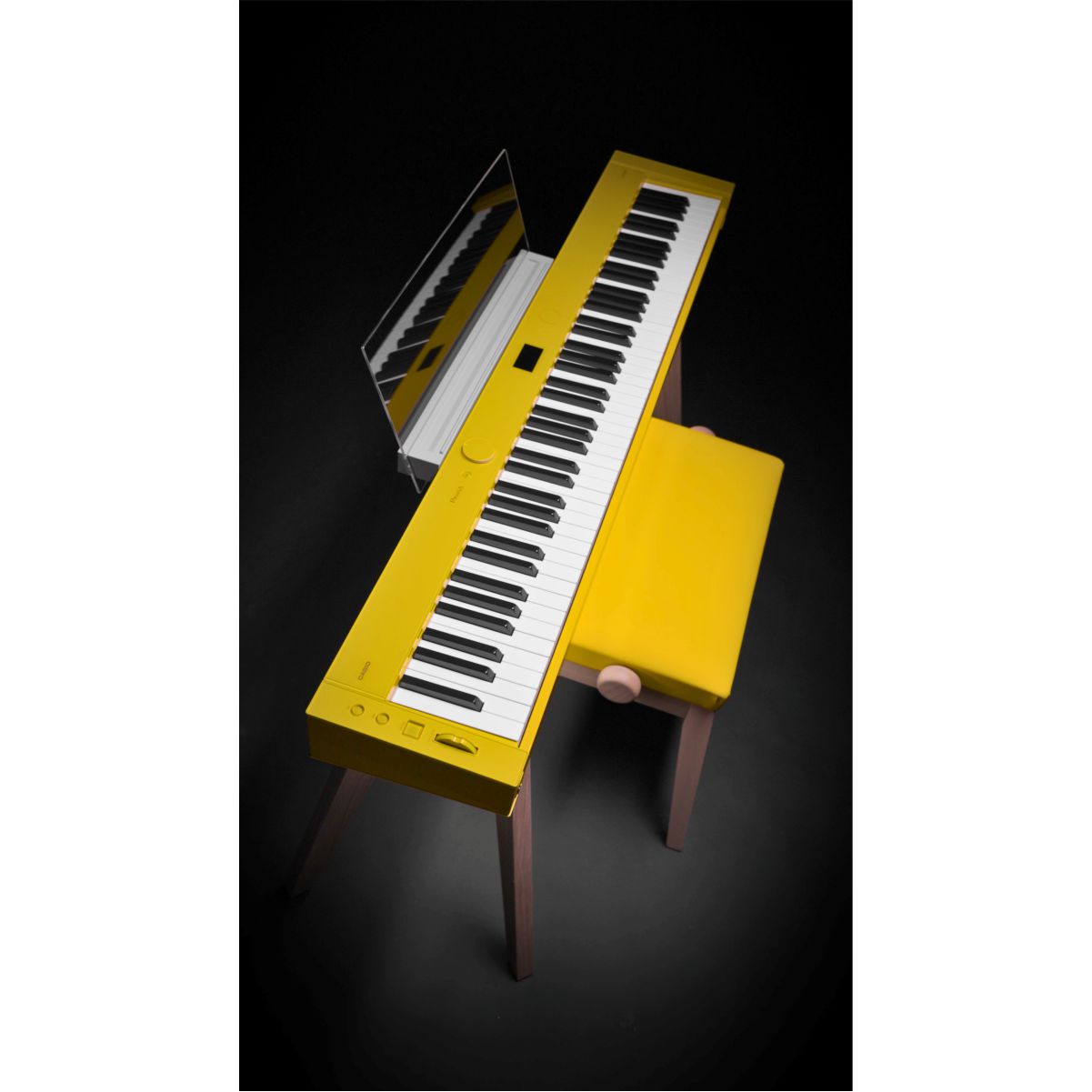Casio Privia PX-S7000 Digital Piano with Wooden Keys; Harmonius Mustard | FREE HIDRAU STOOL WORTH £299 - LIMITED OFFER