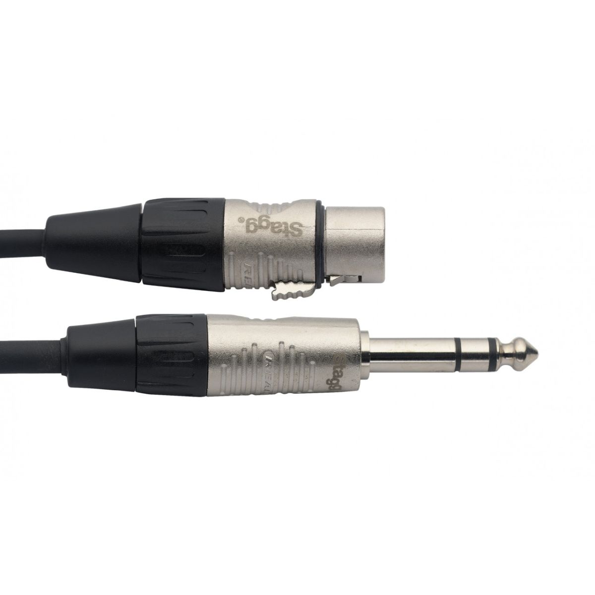 Stagg Music NAC10PSXFR Female XLR to Balanced TRS Jack Cable | 10 Metres