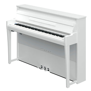 Yamaha Avantgrand NU1XA Advanced Hybrid Piano; Polished White