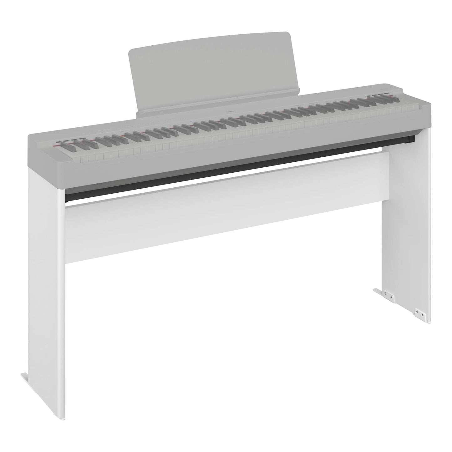 Yamaha L200WH Wooden Piano Stand; White
