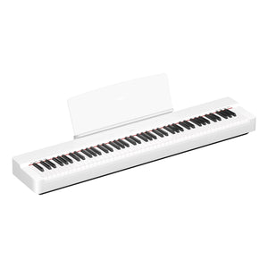 Yamaha P225 White Piano Elite Package