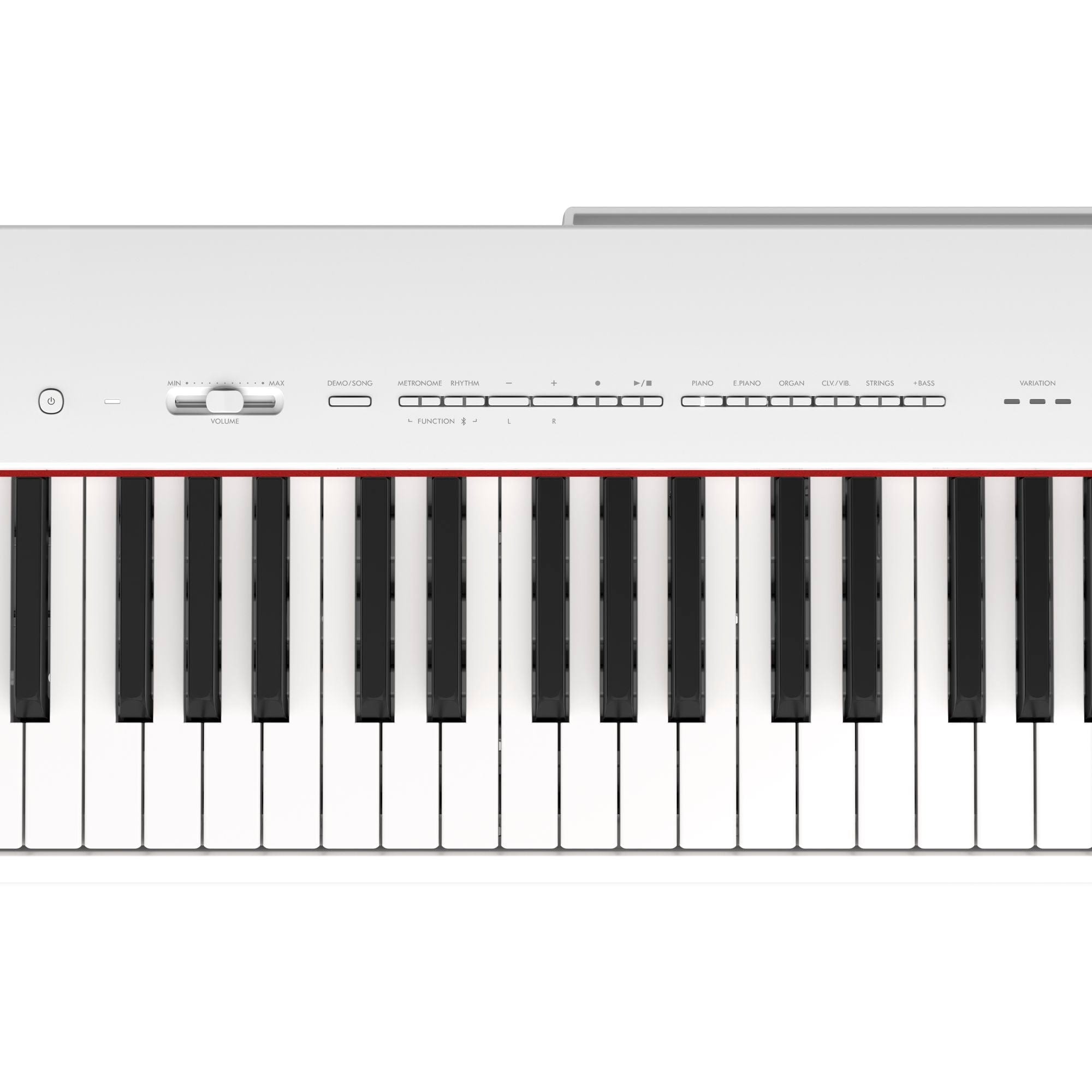 Yamaha P225 Portable Digital Piano; White | Bonners Music