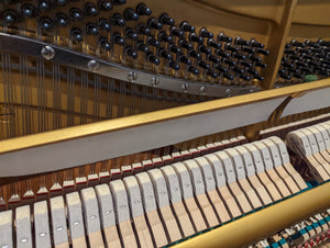 RECONDITIONED AS NEW Yamaha U3 Upright Piano; Polished Ebony: Serial No: H1488689