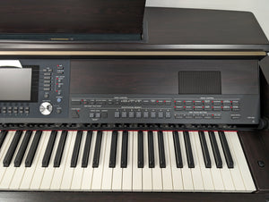 Second Hand Yamaha Yamaha CVP505 Digital Piano in Rosewood with Adjustable Stool: Serial No: BCQN01014