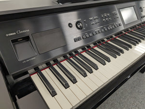 Second Hand Yamaha CVP805 Arranger Piano; Polished Ebony with Height Adjustable Piano Stool: Serial No: BCZY01002
