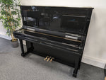 Yamaha UX (upgraded U3) Upright Piano in Polished Black Serial No: 2408434 | RECONDITIONED AS NEW