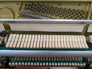 Second Hand Kemble Oxford Upright Piano in Satin Mahogany; 316407
