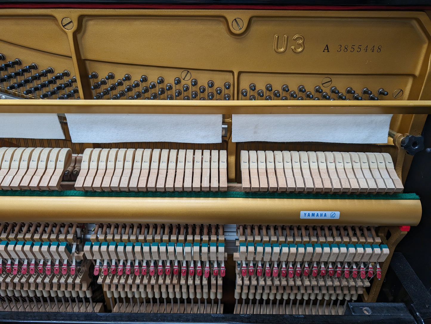 Yamaha U3 Upright Piano Serial No: A3855448 | Reconditioned As New