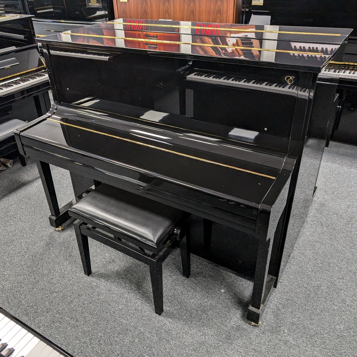 Steinway & Sons Essex EUP123 Upright Piano: Serial No: E128317C | Second Hand