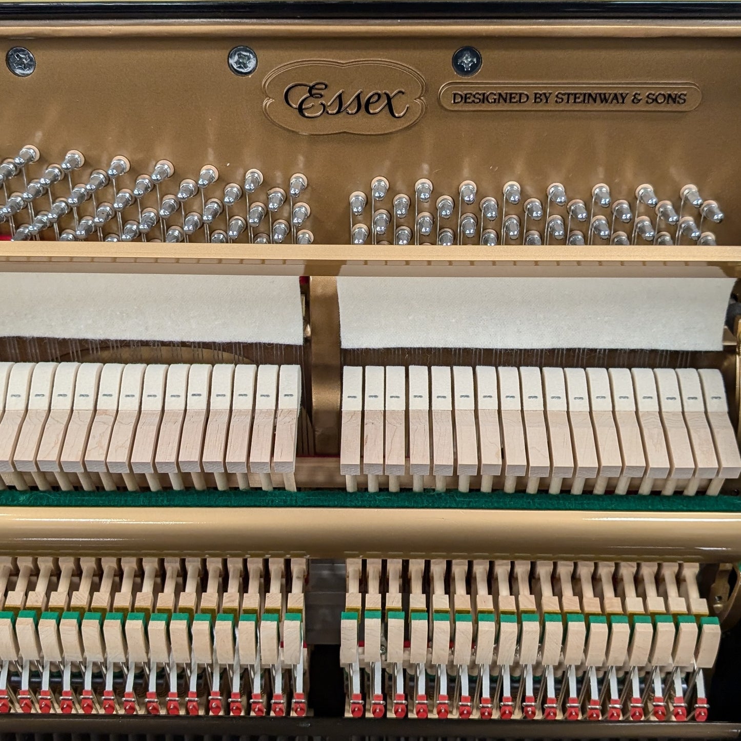 Steinway & Sons Essex EUP123 Upright Piano: Serial No: E128317C | Second Hand