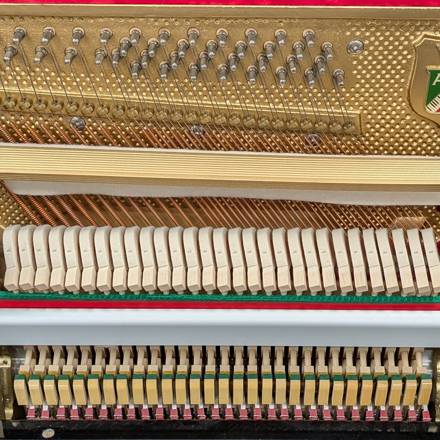 Petrof 118 P1 Upright Piano; Polished Ebony: Serial No: 586795 | Second Hand