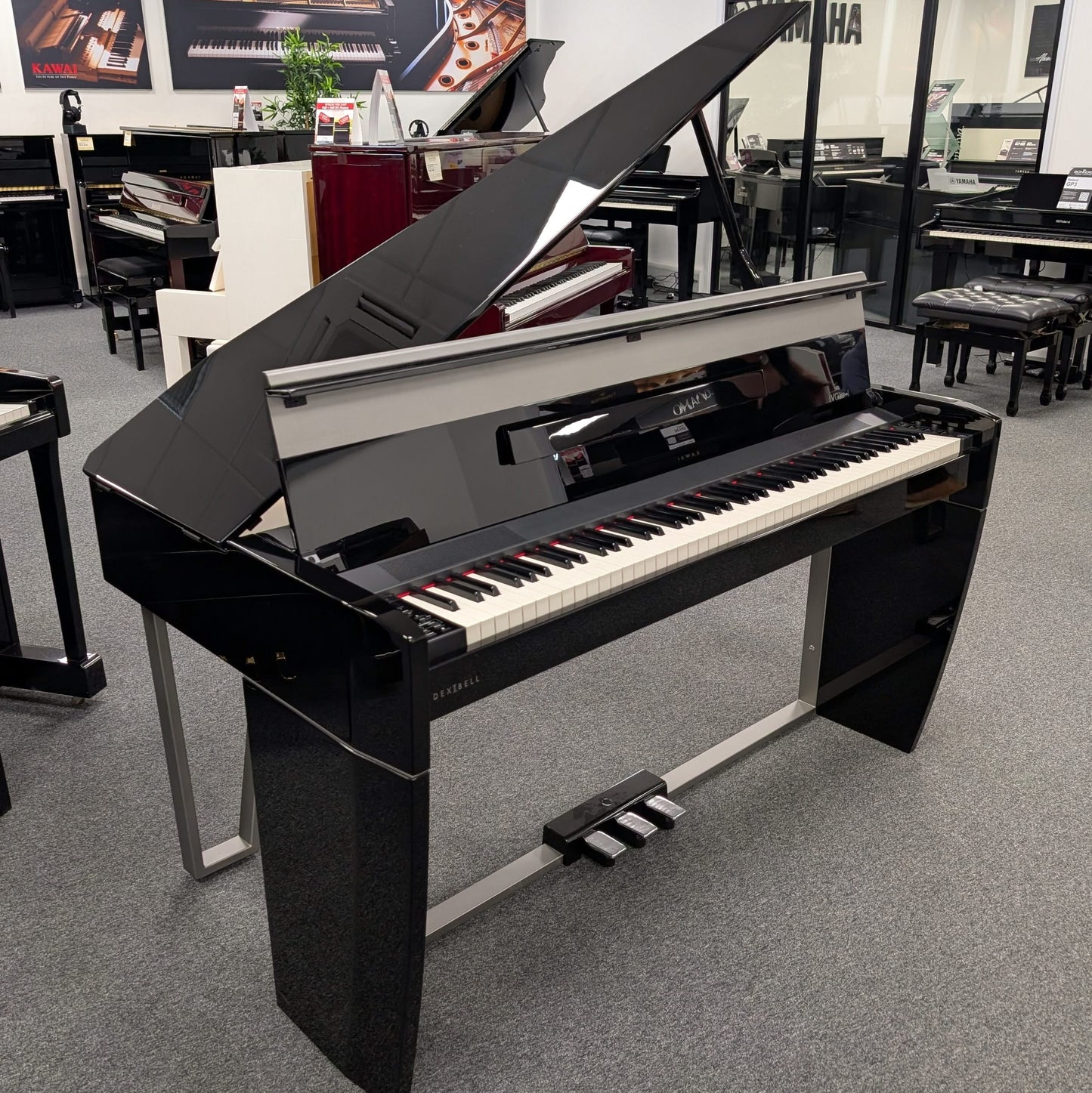 Dexibell H10 Mini Digital Grand in Polished Ebony; Serial No: 8023 | Ex Display