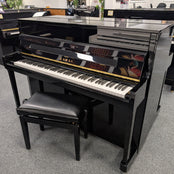 Kawai K200 Upright Piano In Polished Ebony: Serial No: F137502 | Second Hand