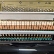 Kawai K200 Upright Piano In Polished Ebony: Serial No: F137502 | Second Hand