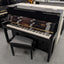 Feurich 115 Upright Piano In Polished Ebony: Serial No: F14672 | Second Hand