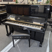 Yamaha U3 Upright Piano In Polished Ebony: Serial No: 2414591 | Second Hand