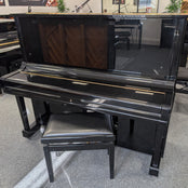 Yamaha U3 Upright Piano In Polished Ebony: Serial No: 2414591 | Second Hand