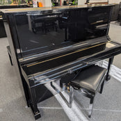 Yamaha U3 Upright Piano In Polished Ebony: Serial No: 2414591 | Second Hand