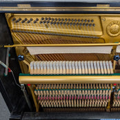 Yamaha U3 Upright Piano In Polished Ebony: Serial No: 2414591 | Second Hand